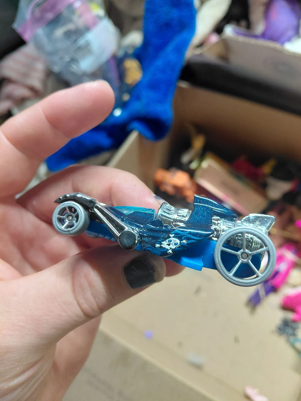 Hot Wheels Tur-Bone Charged (collector #127/250) from the 2020 Street Beasts ser